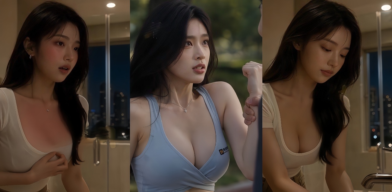 AI成人短剧 女友帮我操闺蜜 借宿闺蜜家三人挤一床 深夜趁闺蜜熟睡大口含吮她男友的巨根！