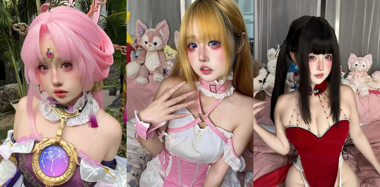 抖音人气coser 理世爱 大尺度私拍福利 极品萝莉的粉嫩诱惑大片！
