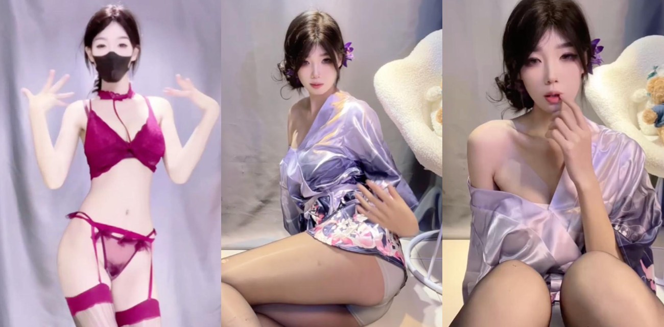 快手高颜值女神 小郑历险记 付费视频流出，前凸后翘极品身材 情趣内衣骚舞扭腰摇臀乳浪翻滚 诱惑十足！