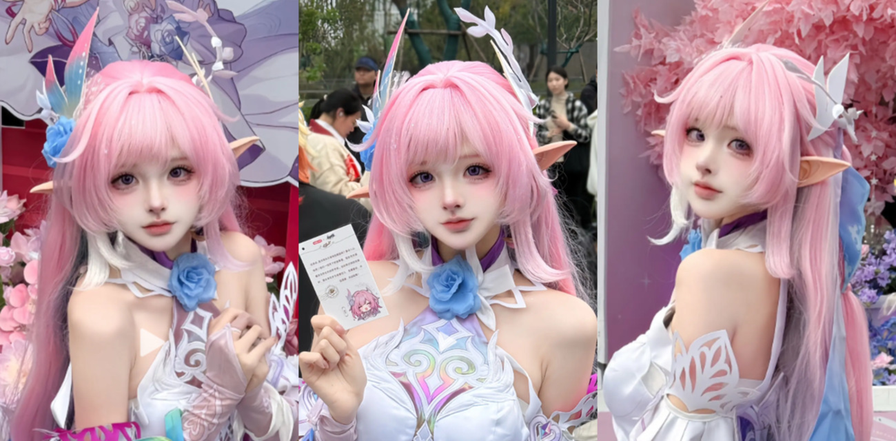 米胡桃5月复出cos昔涟粉毛精灵私密福利完整版泄露 口交后入女上骑乘白虎嫩穴被操到喷水高潮太劲爆了！